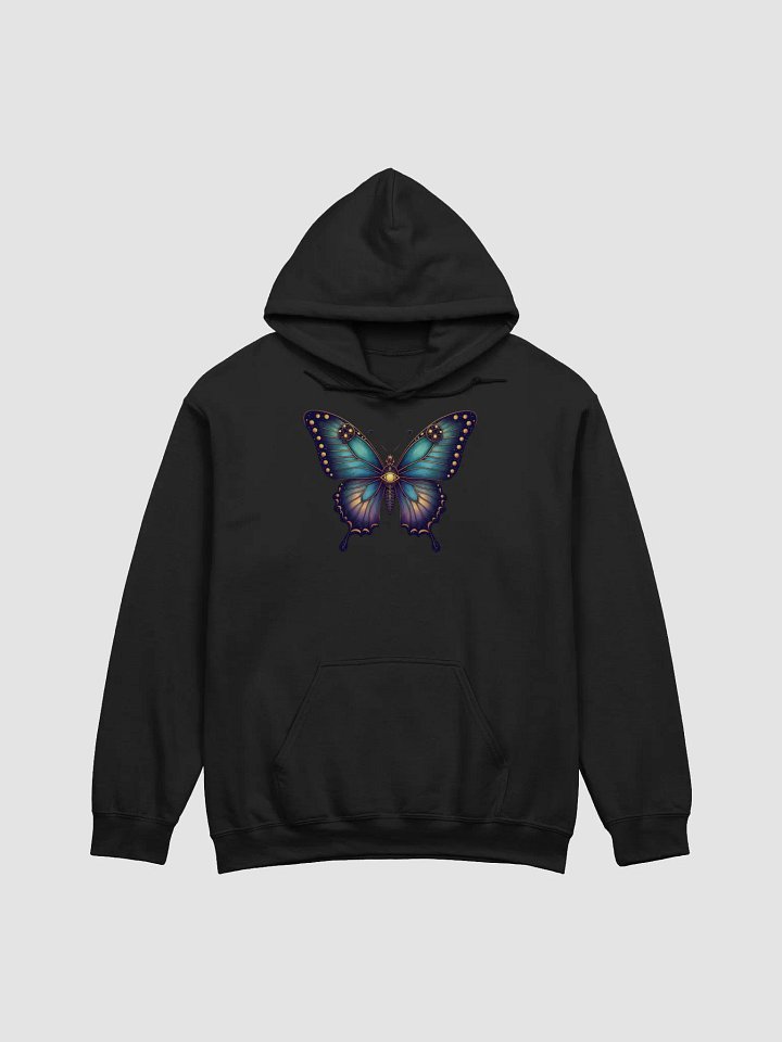 Celestial Butterfly with Third Eye Design - Mystical Boho Art product image (1)