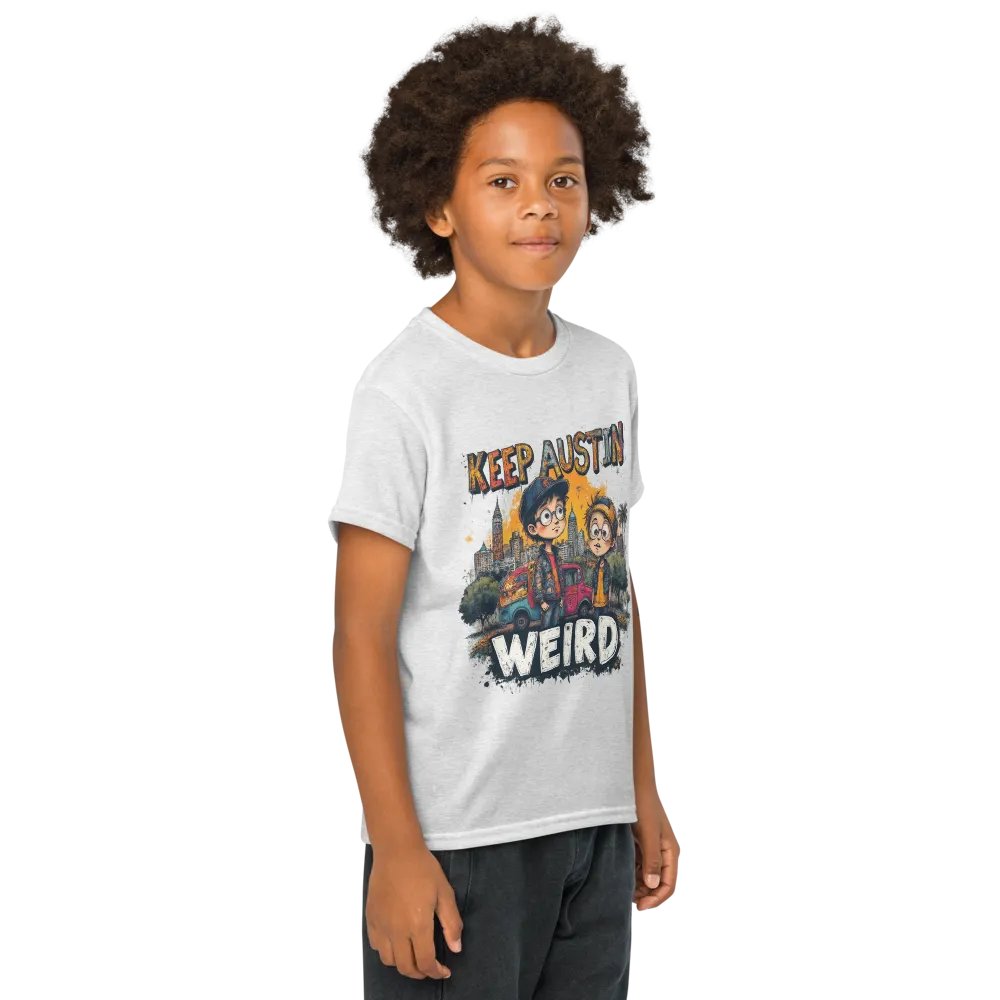 Keep Austin Weird Youth Sports Tee product image (69)