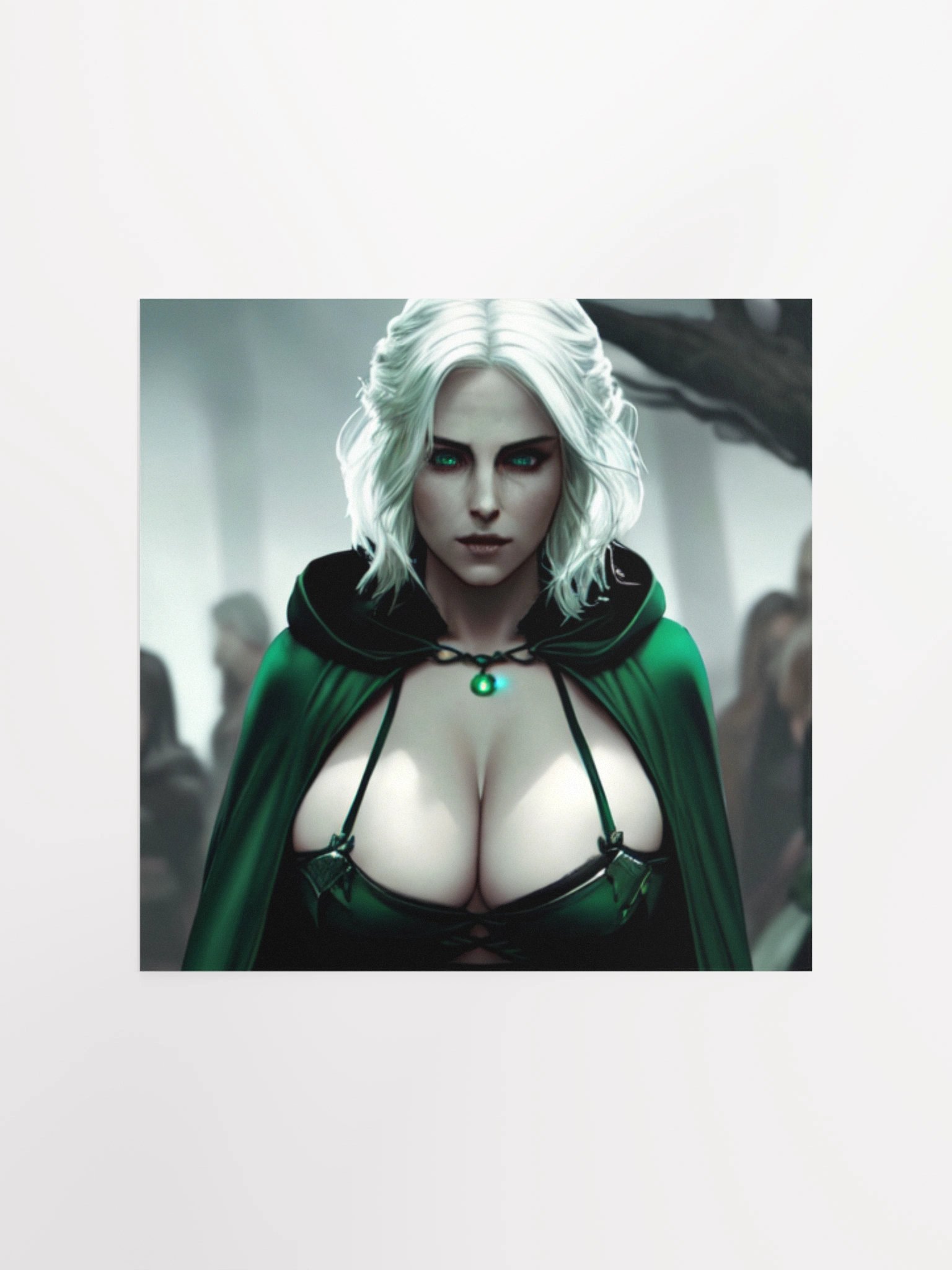 Ethereal Silver-haired Enigma Poster product image (3)