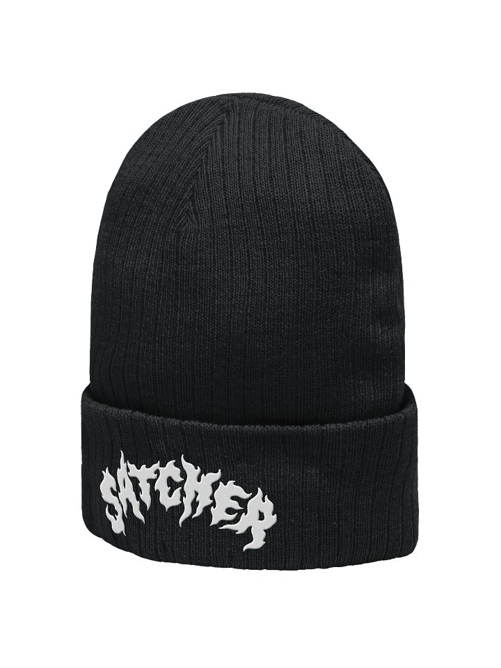SATCHER Ribbed Knit Beanie product image (2)