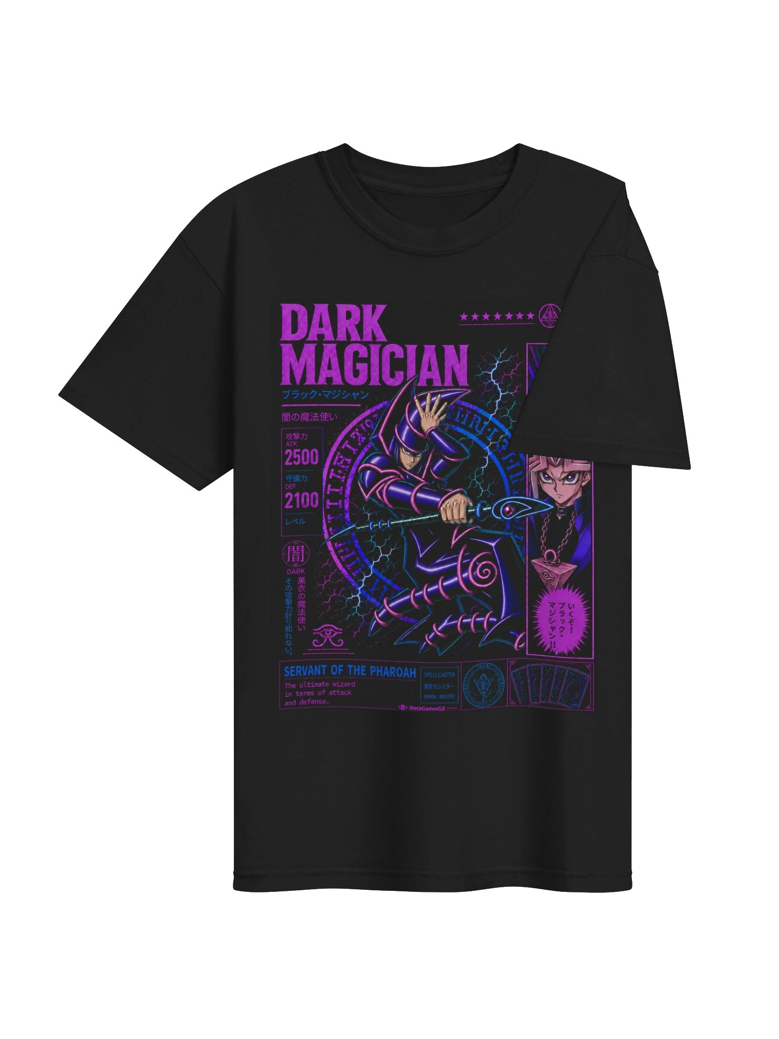 Dark Magician — Neon Arcana Tee product image (4)