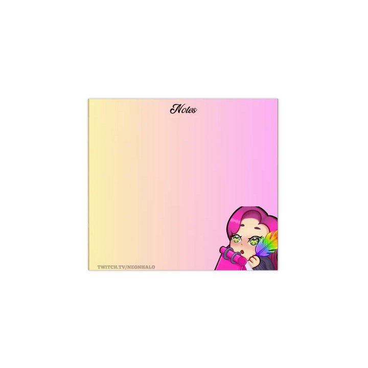 NeonHalo Note Notepad - Unlined product image (1)