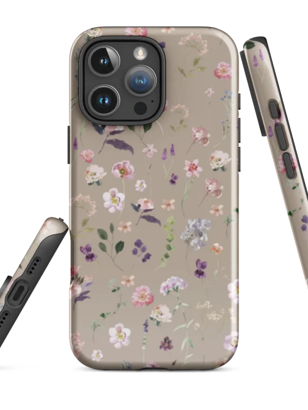 Whimsical Floral Delight iPhone® Tough Case product image (1)