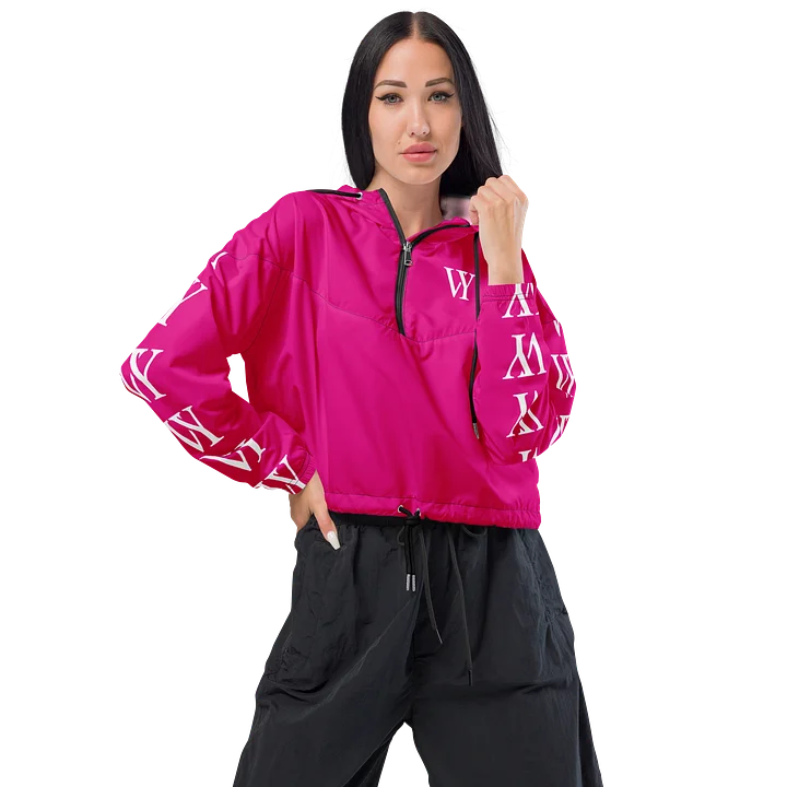VY Magenta Cropped Windbreaker product image (1)