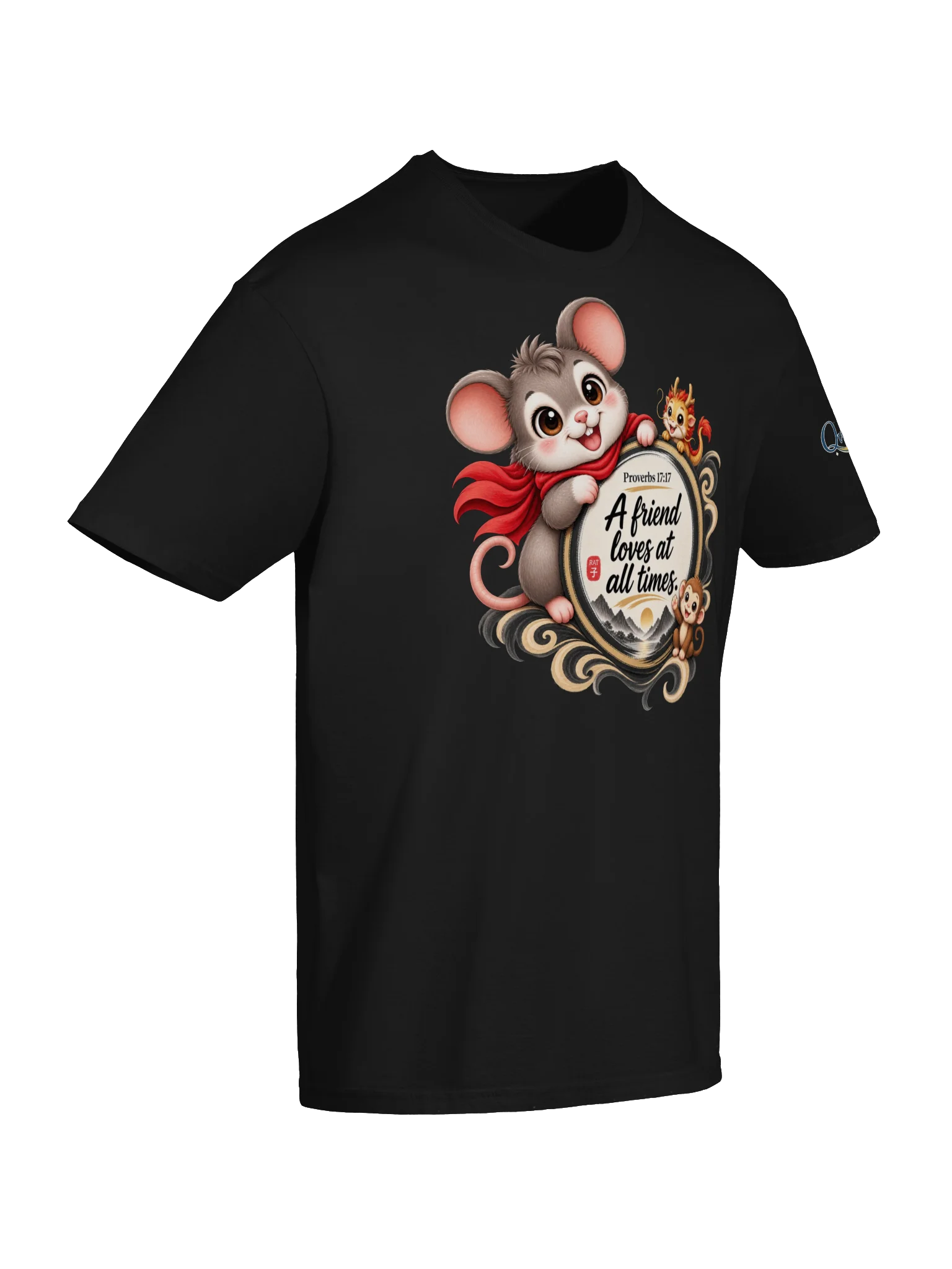🐭Year of the Rat | Chinese Zodiac Trio Unisex T-Shirt product image (6)