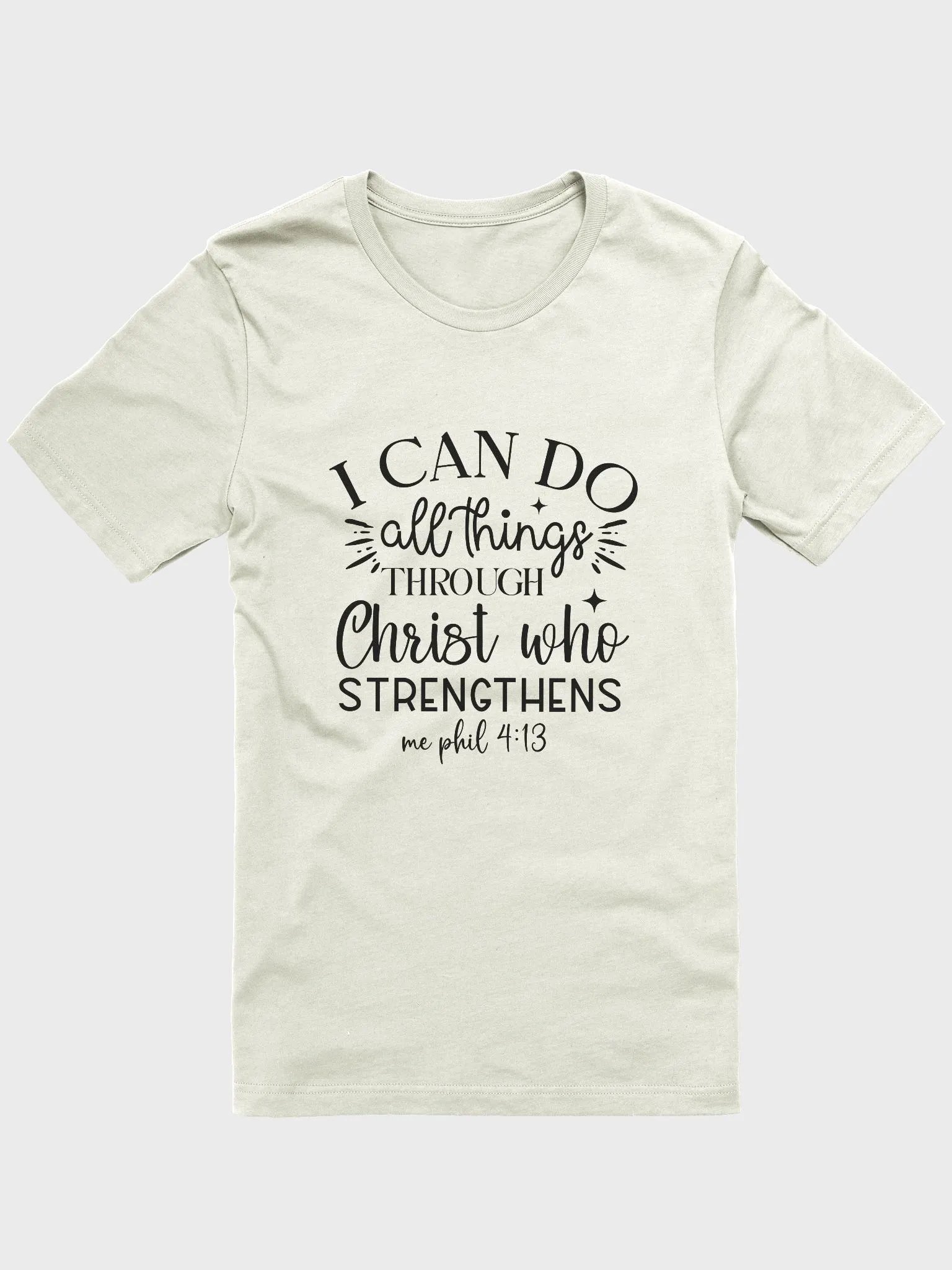 I can do all things through Christ who strengthens me | Christian| Faith | Inspirational product image (7)