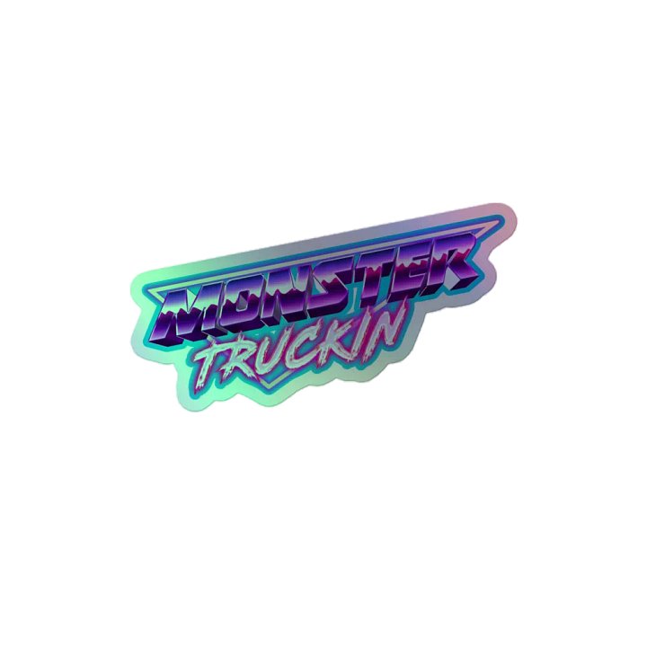 MONSTER TRUCKIN STICKER product image (2)