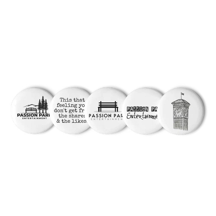 Passion Park Collectors Pins (Set 1) product image (1)