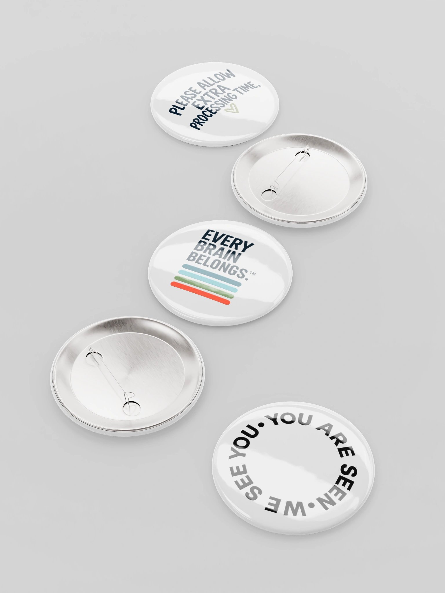 SEEN | Wear Your Message Buttons product image (4)