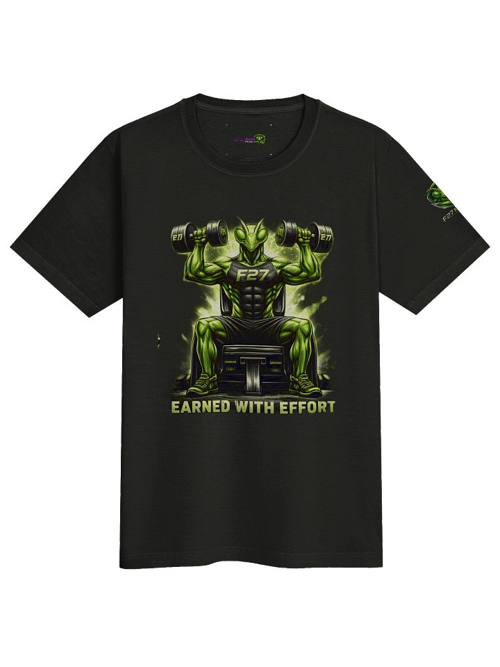 EARNED WITH EFFORT — F27 Mantis Gym Tee product image (2)