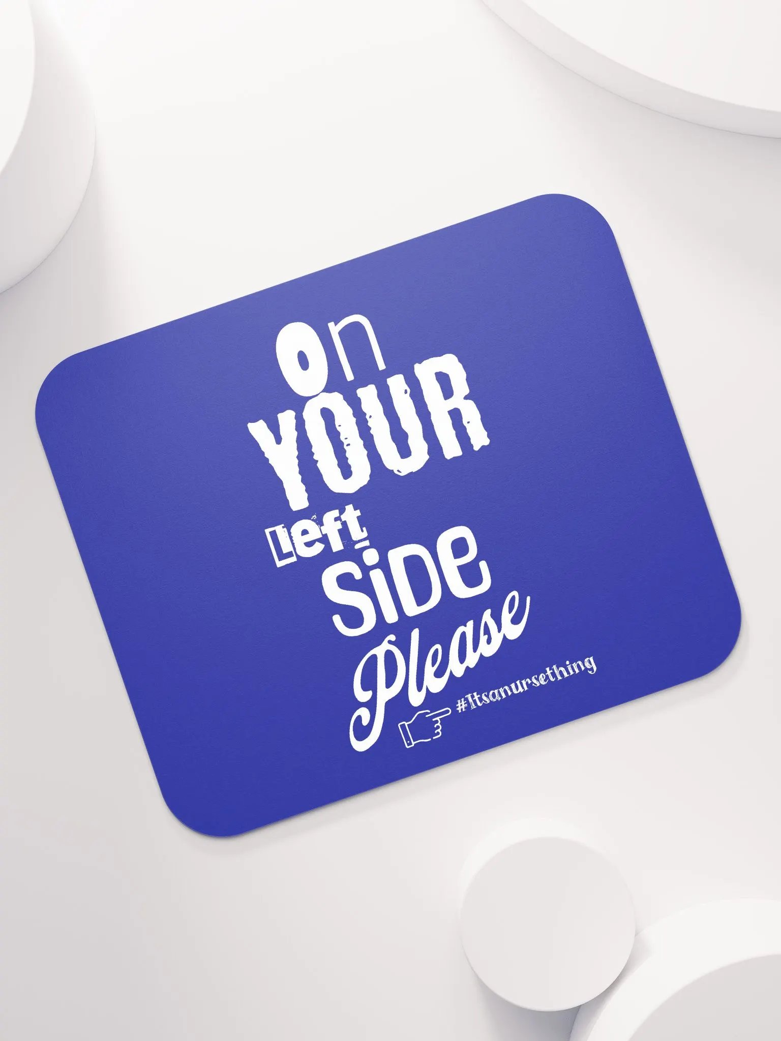 Funny Nurse Mousemat 