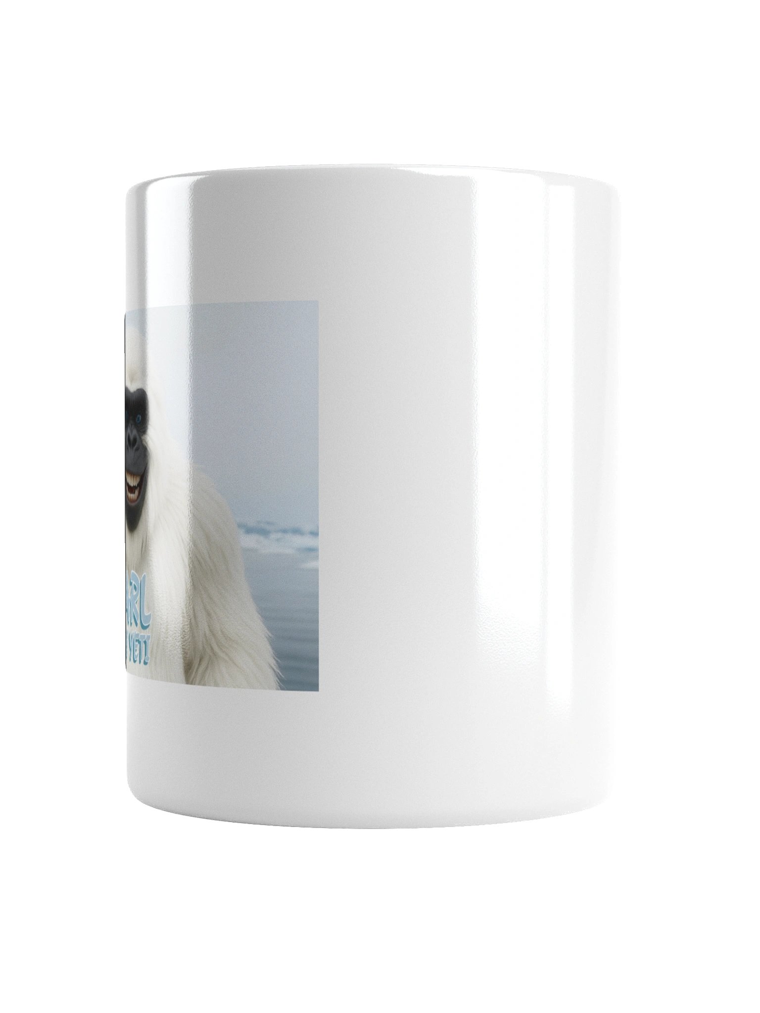 Carl the Yeti White Glossy Mug product image (17)