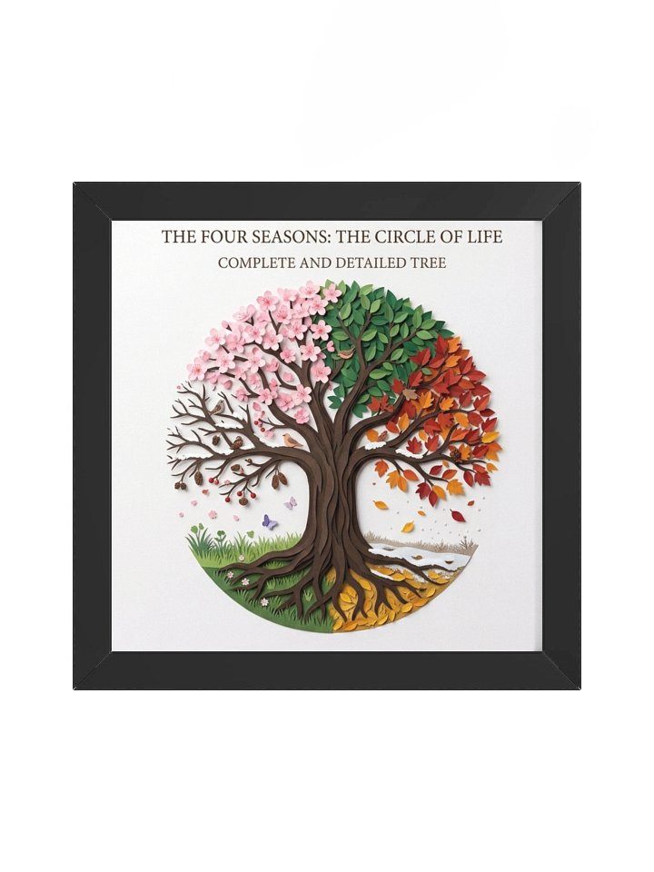 The Four Seasons: The Circle of Life Wall Art product image (1)
