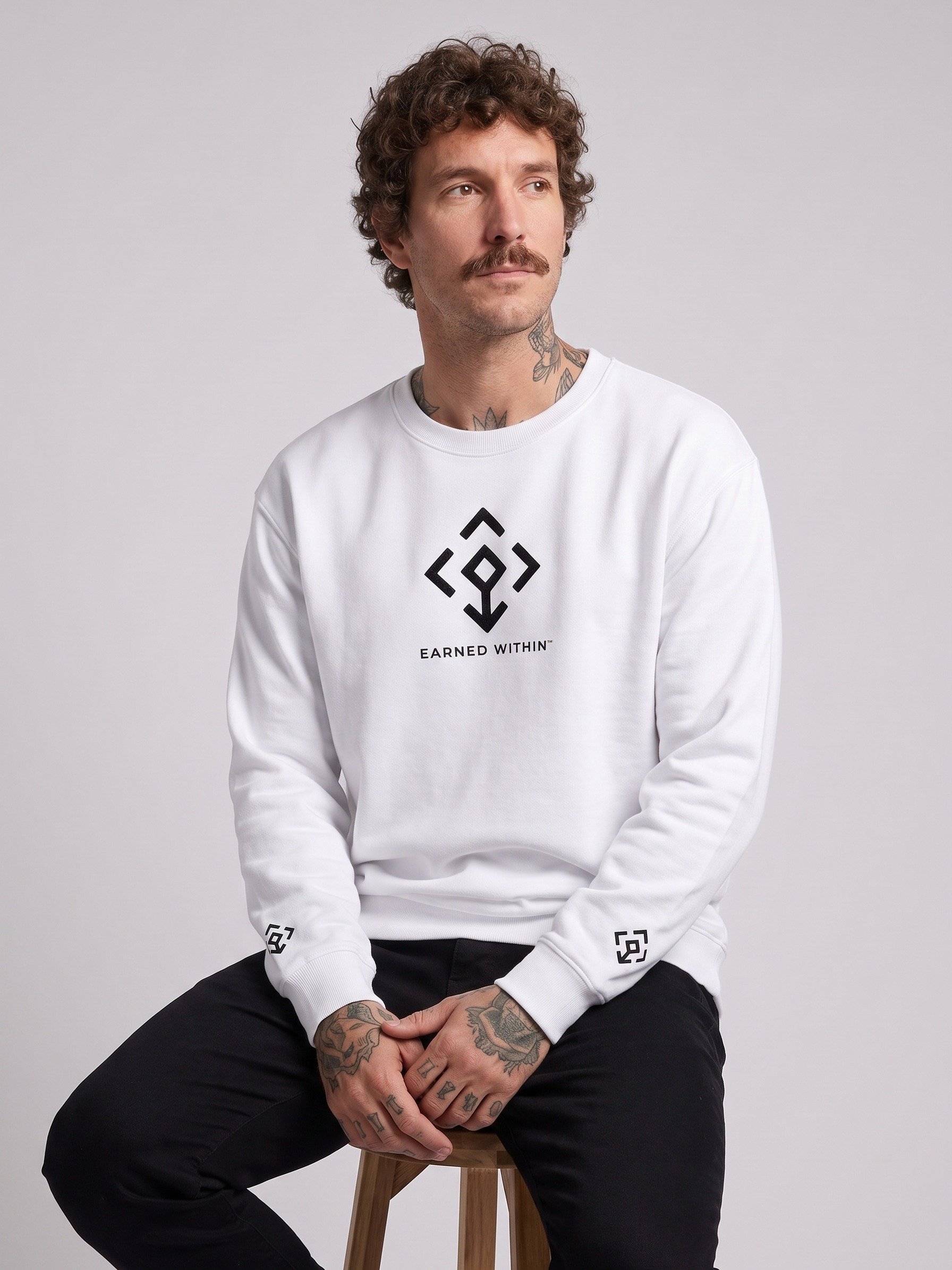 THE MARK CREWNECK — LIGHT product image (2)