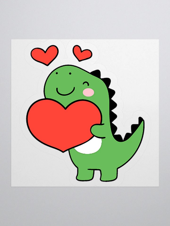 TyyRex Love Large Sticker product image (1)