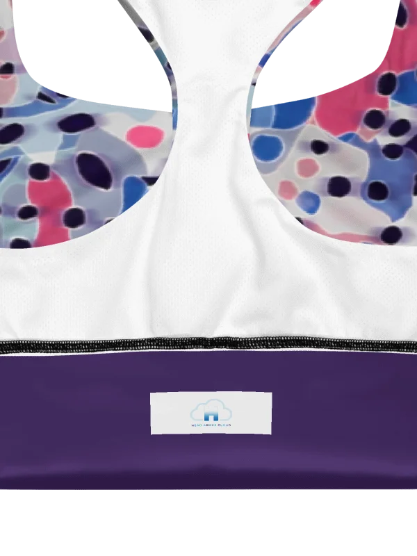 Sharp vision Recycled Longline Sports Bra product image (3)