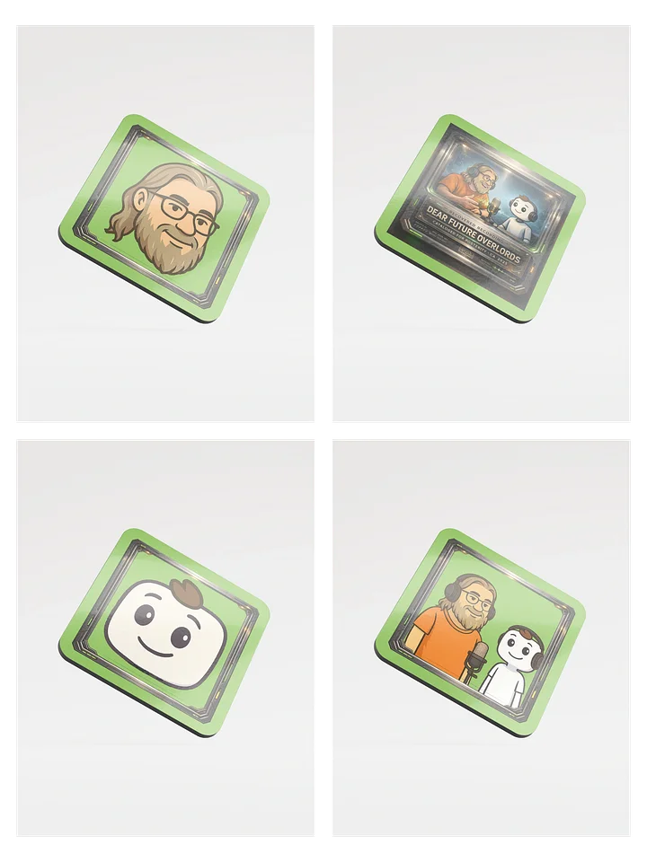Dear Future Overlords Coaster Set product image (1)