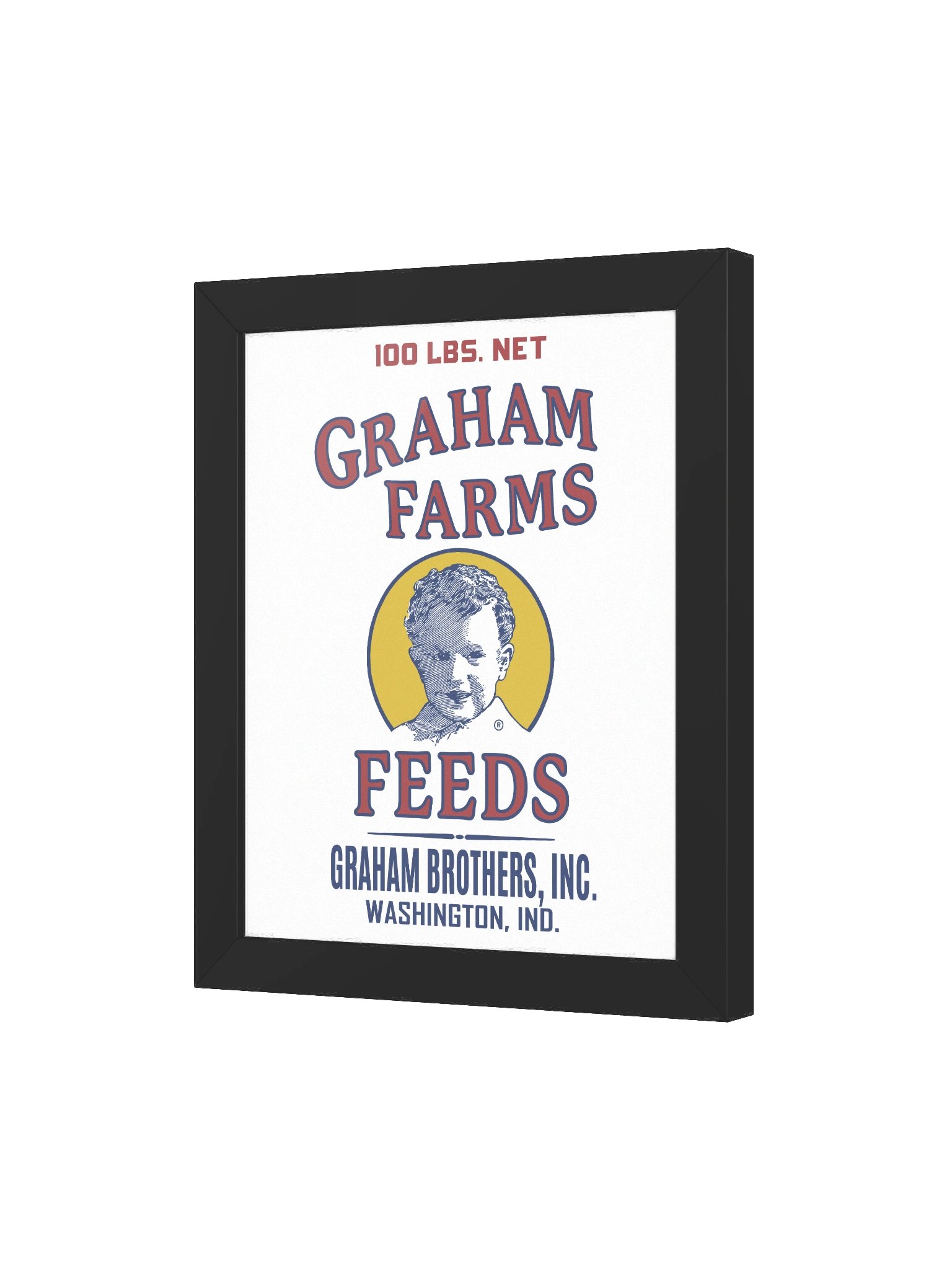 Graham Farms Feeds Bag Logo Poster product image (3)