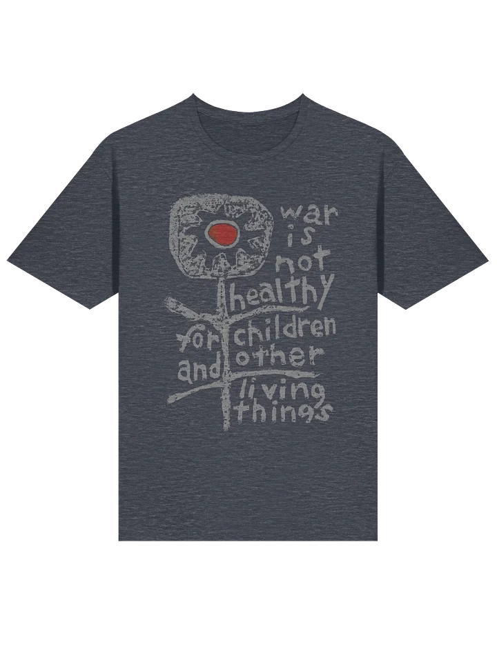 War is Not Healthy Gildan 64000 dark T-Shirt product image (2)