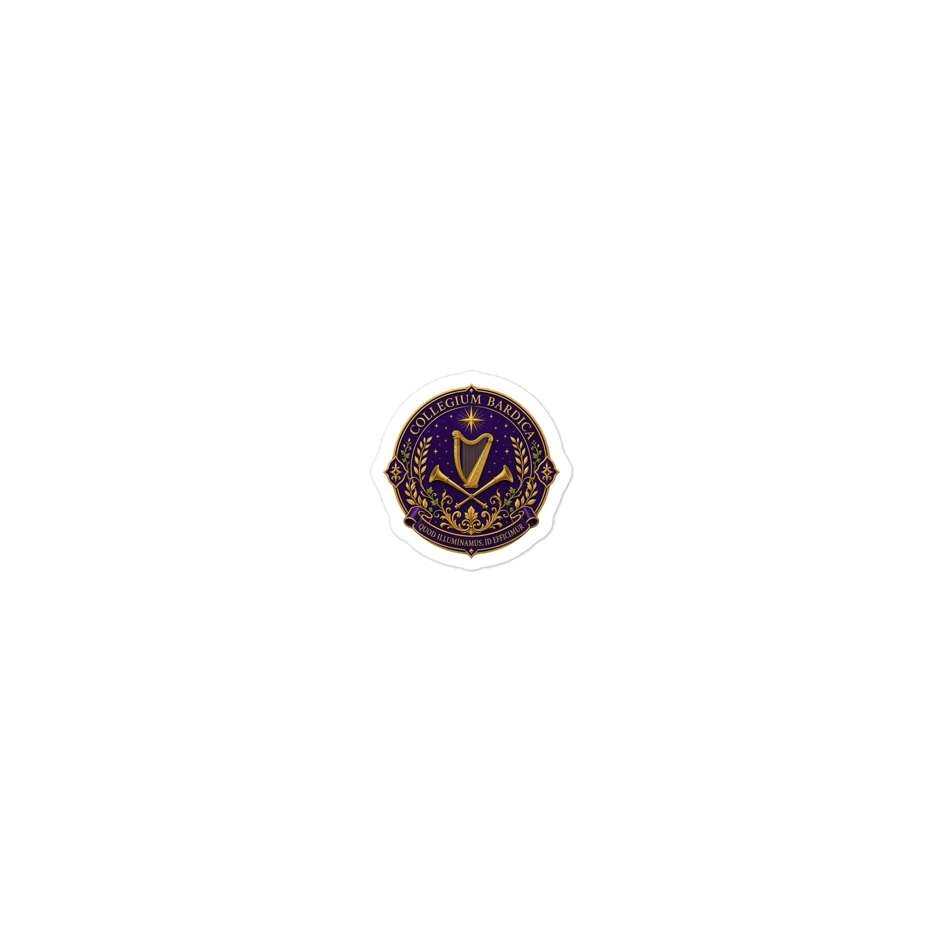 Collegium Bardica Die-Cut Sticker product image (1)