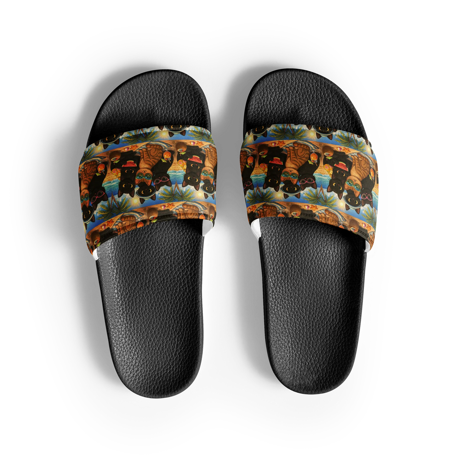 Cat brigade summer Men's Slides product image (3)