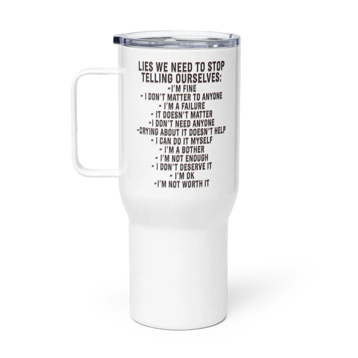 Positivity Lies - Lg Tumbler product image (1)