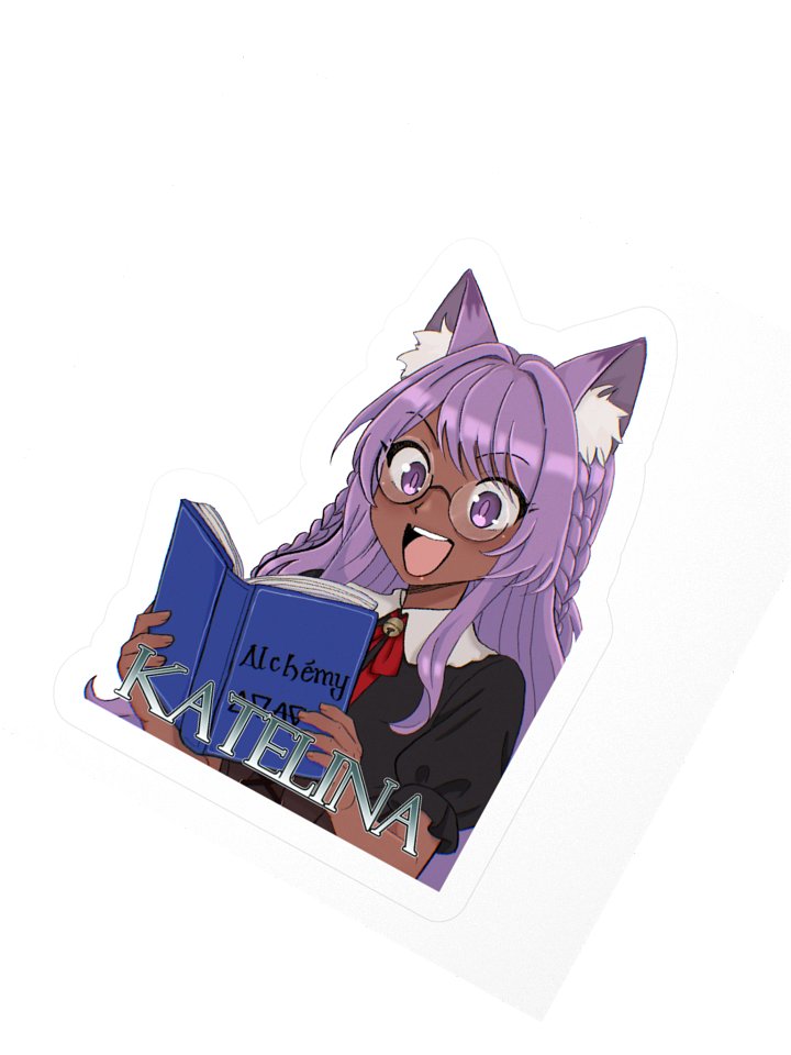 Katelina's Alchemy Book Kiss Cut Stickers product image (2)