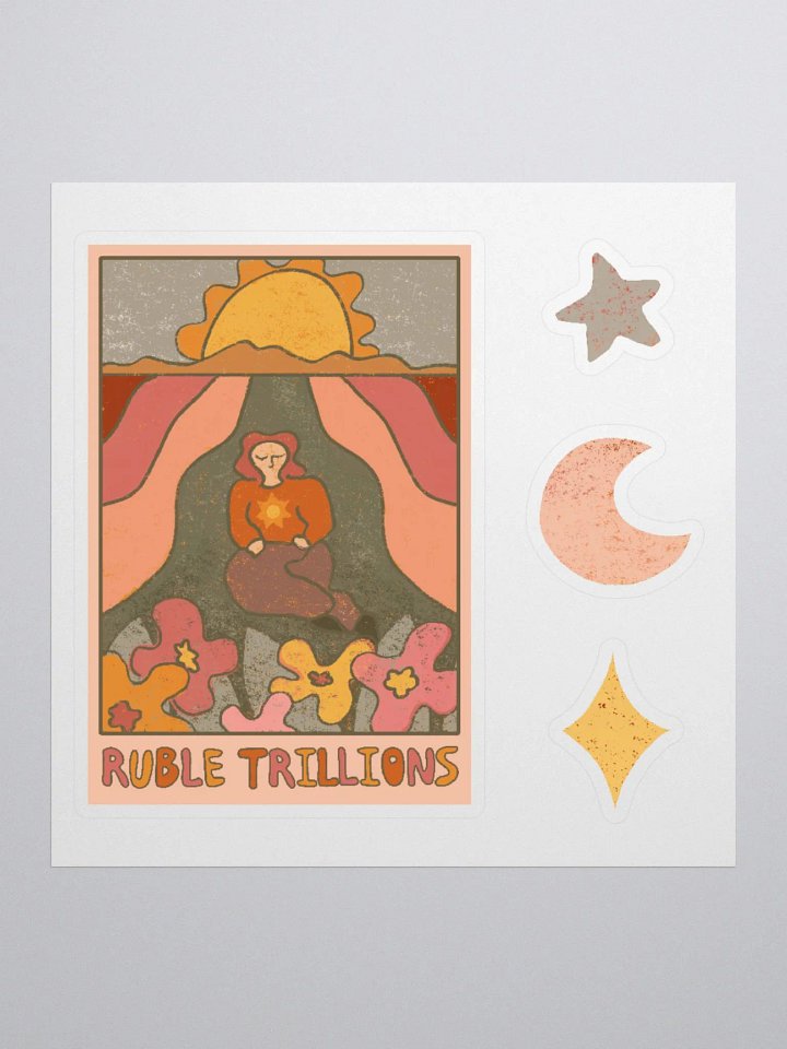 The Sun + Celestial Sticker Set product image (2)