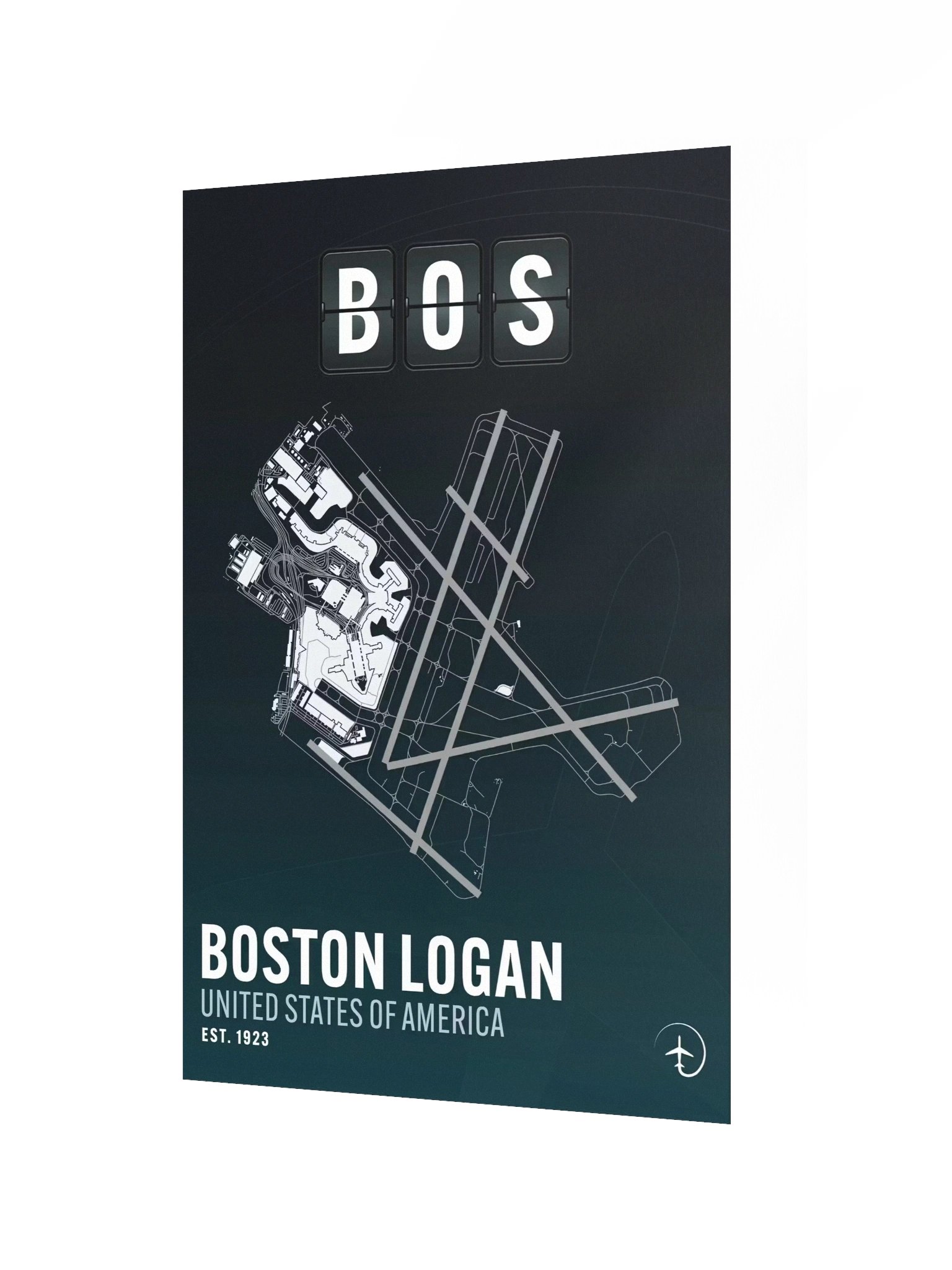 Boston Logan BOS Poster product image (2)