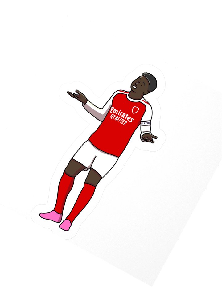 Bukayo Saka Sticker product image (5)