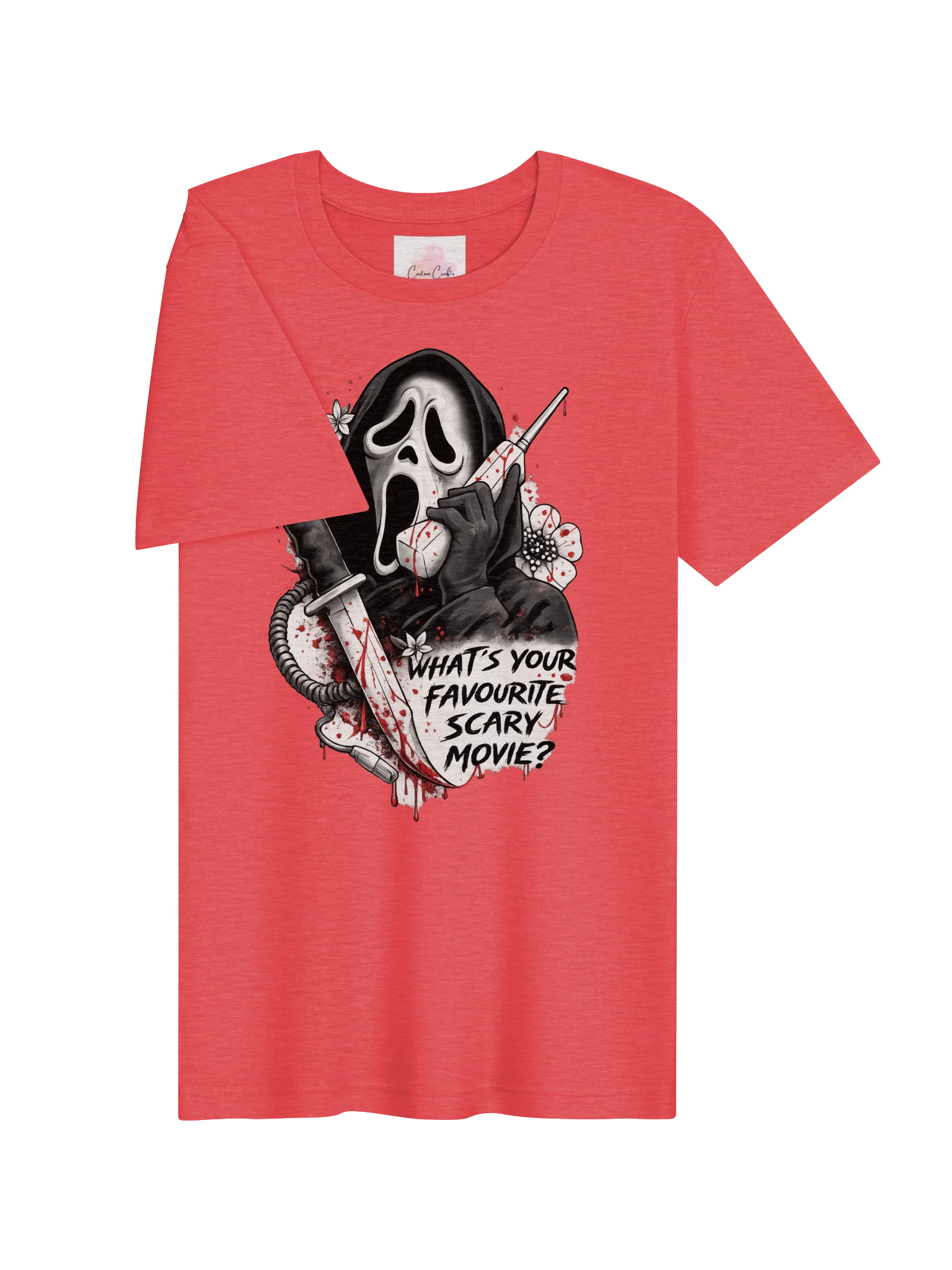 WHAT'S YOUR FAVORITE SCARY MOVIE TEE product image (11)
