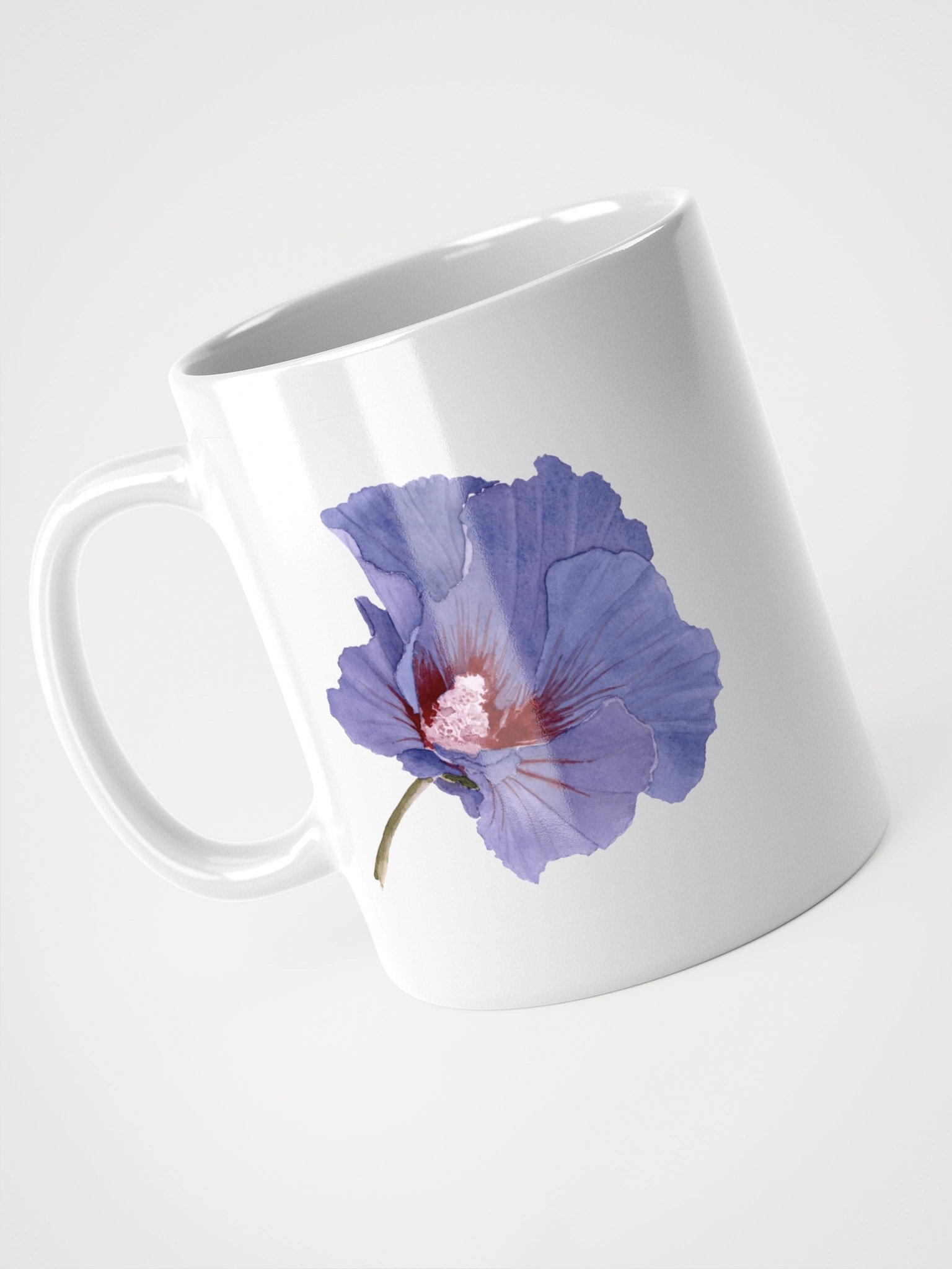 Blue Hibiscus Bloom Mug product image (3)