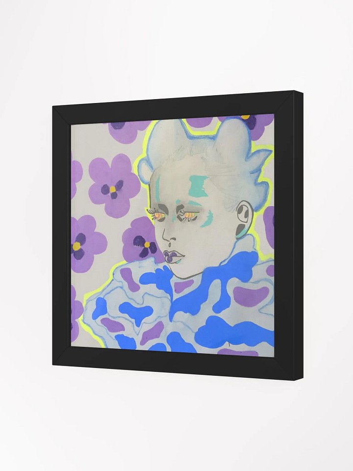 Flower Power Square Framed Print product image (26)