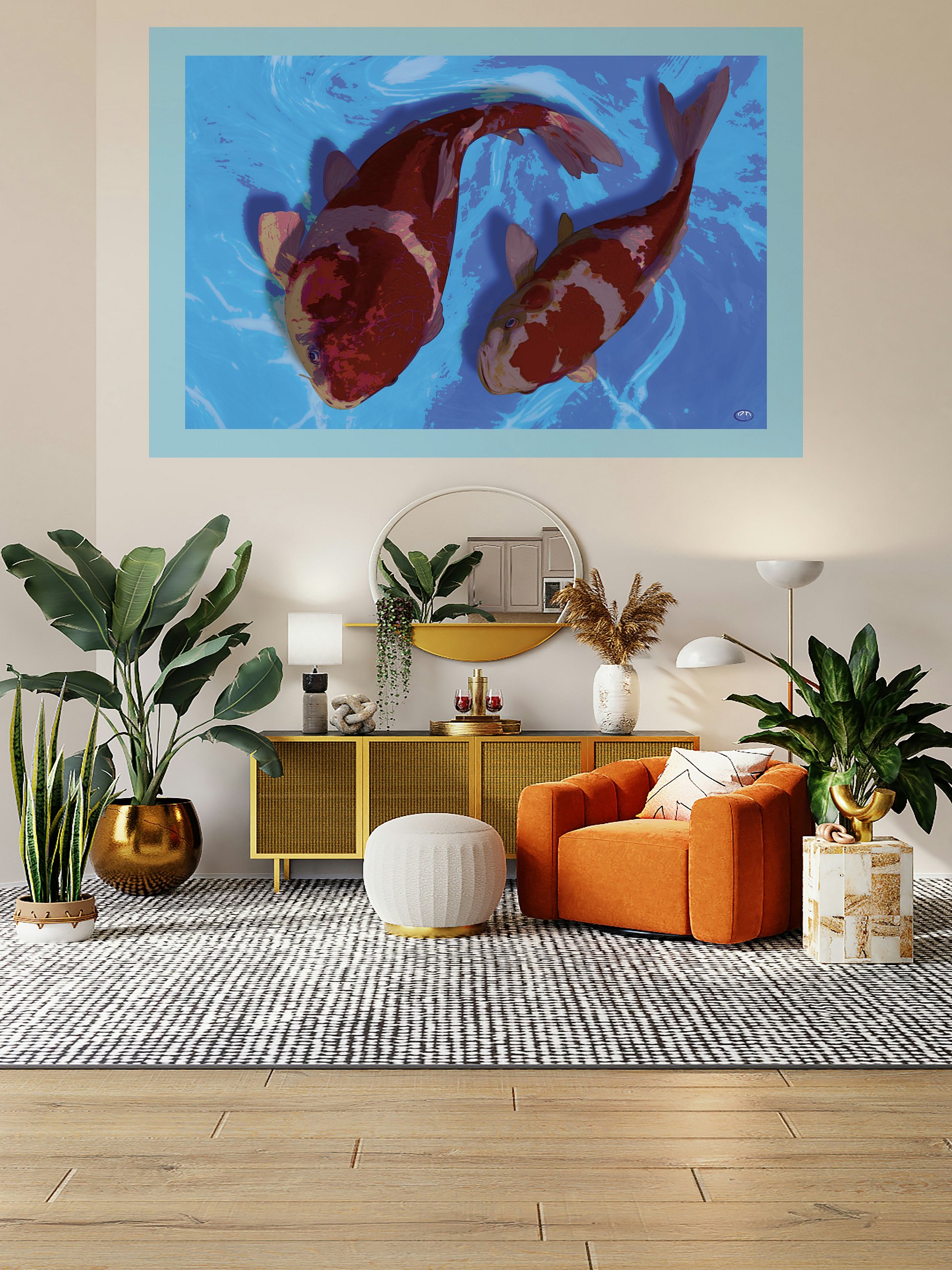 Coy Fish Digital File product image (1)