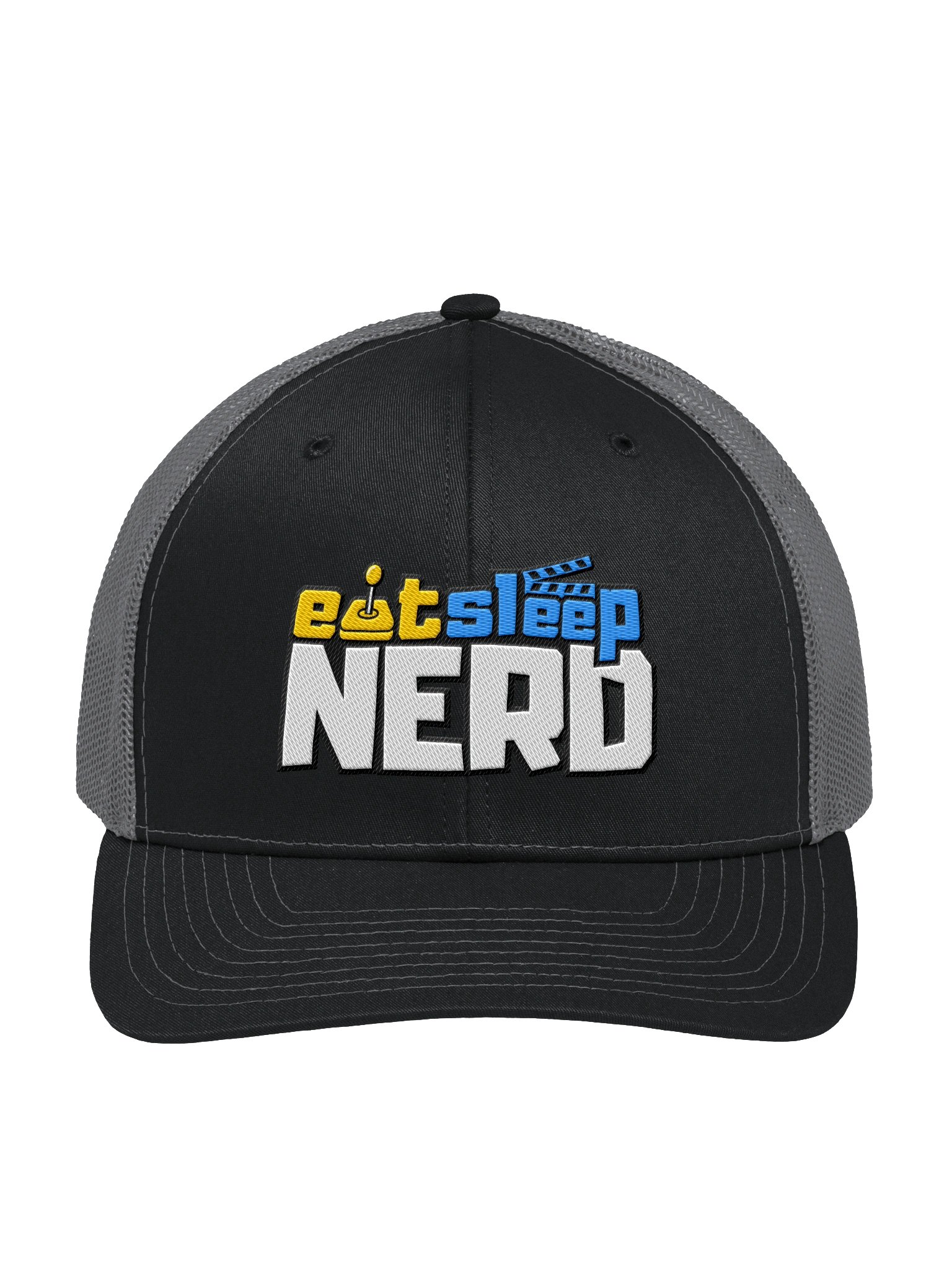 Eat Sleep Nerd Logo trucker hat product image (2)