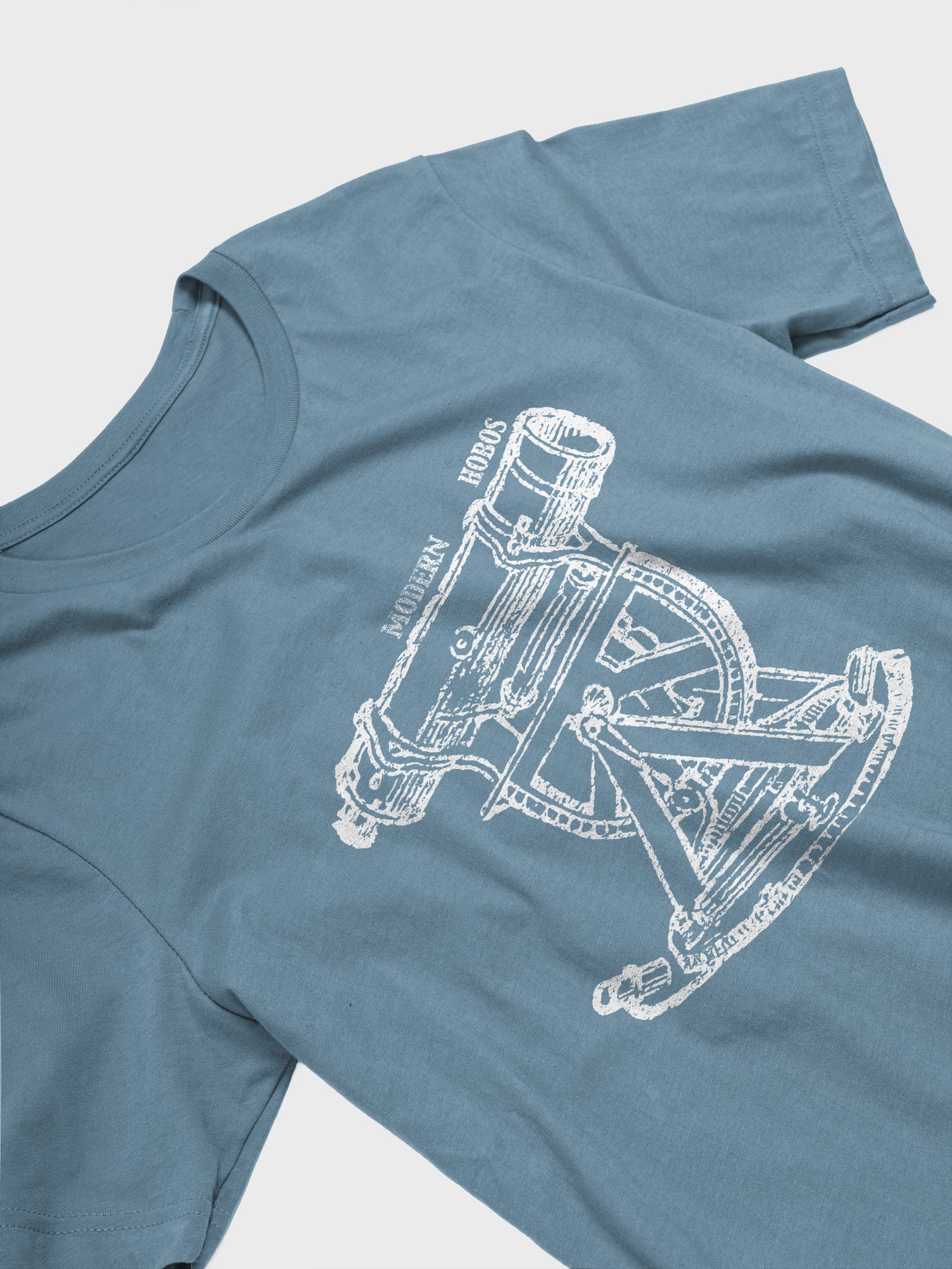 Modern Hobos White Telescope T-shirt product image (3)