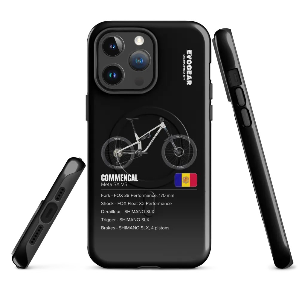 Black Commencal Meta SX V5 iPhone MagSafe Case 2.0 product image (4)