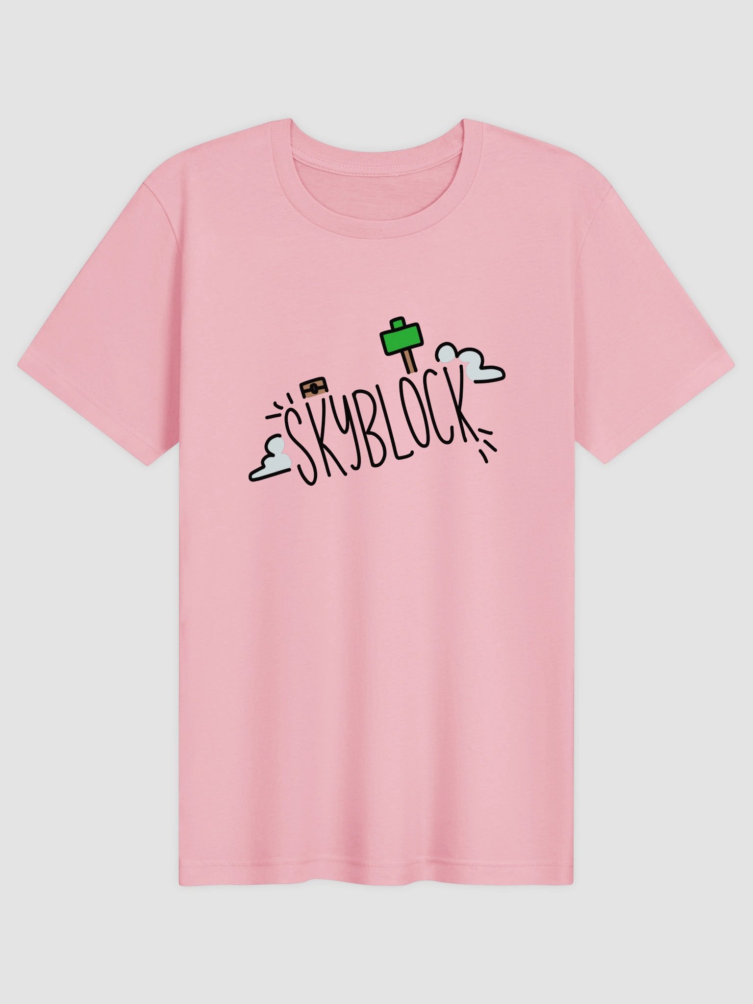 Skyblock Simple Front Tee product image (3)
