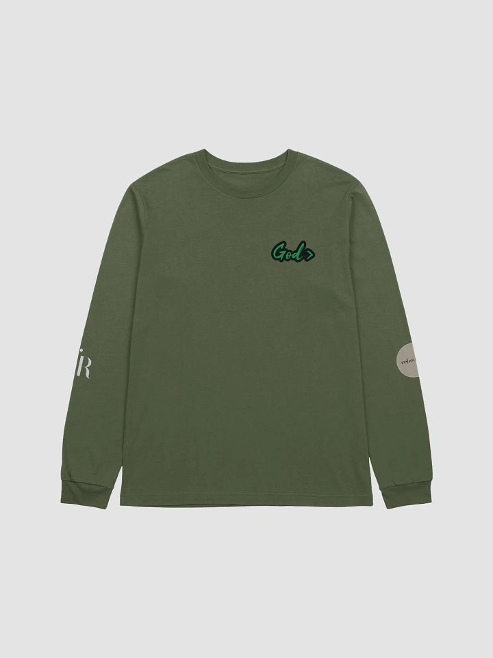 God > ALT Long Sleeve - (GREEN TEXT) product image (3)