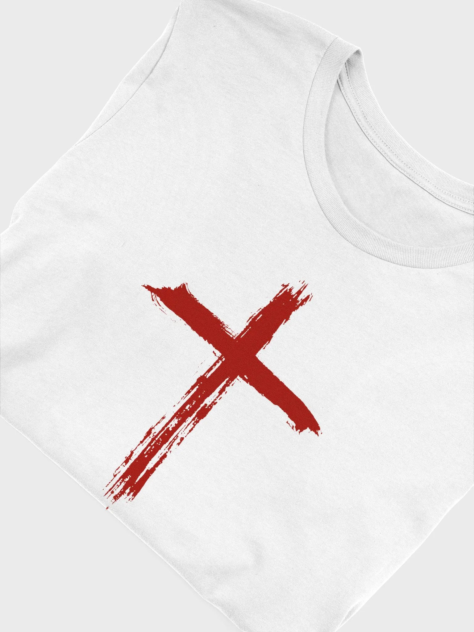 Take up Your Cross (Luke 9:23) - Red T-shirt product image (4)