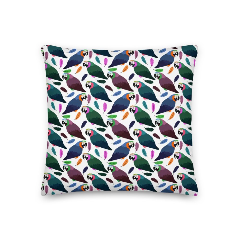 Vibrant Parrot Paradise Pillow product image (3)