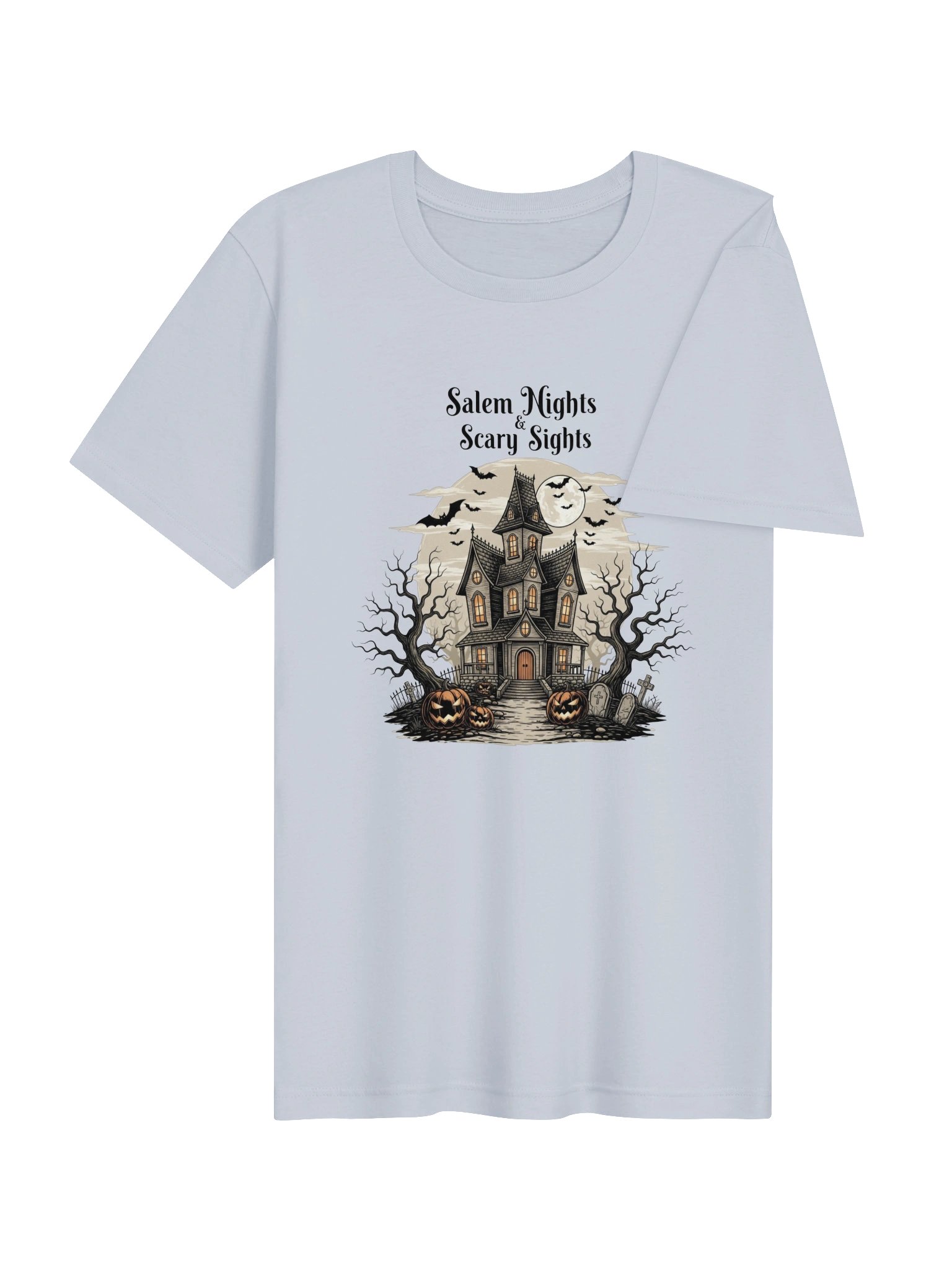 Spooky Haunted House Halloween Tee product image (34)