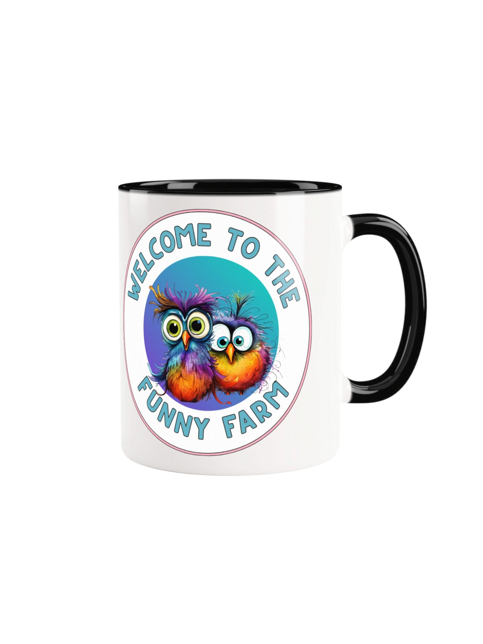 Welcome to the Funny Farm Owl Mug product image (7)