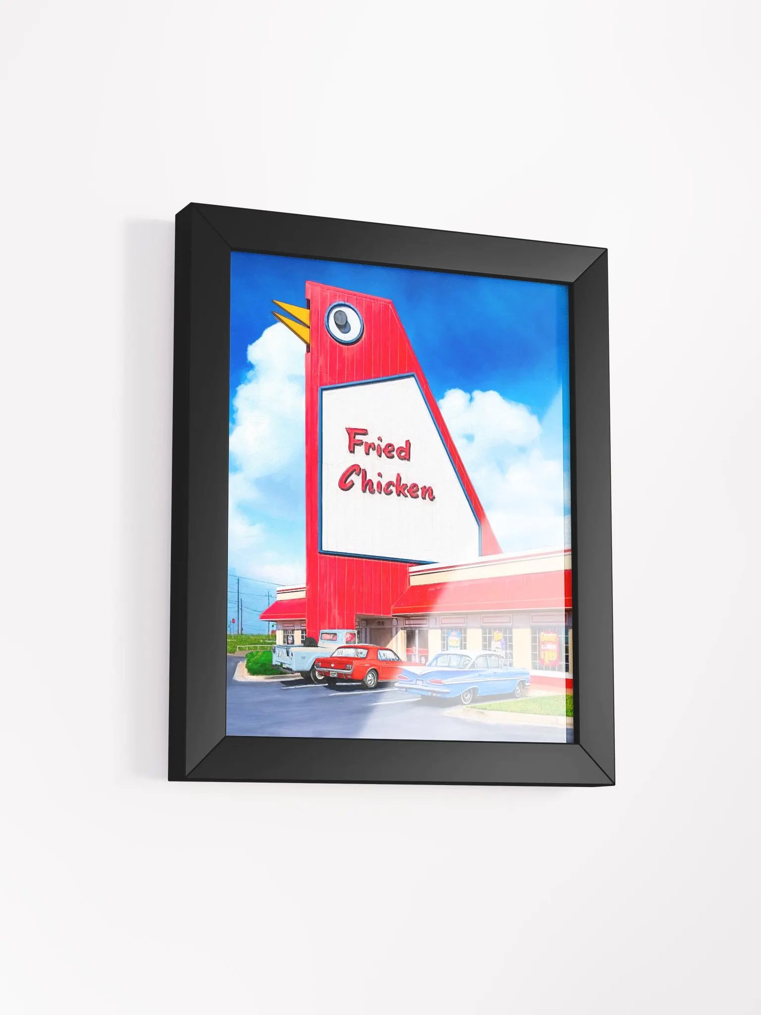 The Big Chicken – Marietta GA Studio Framed Print product image (2)
