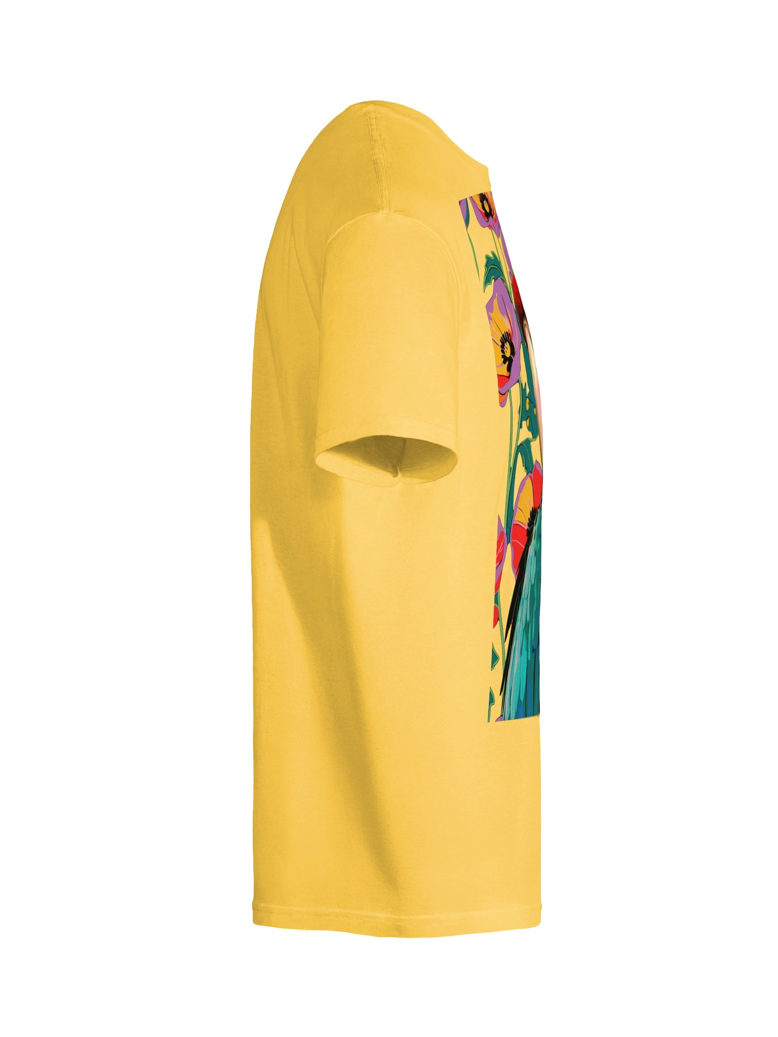 Vibrant Parrot Floral Tee product image (80)