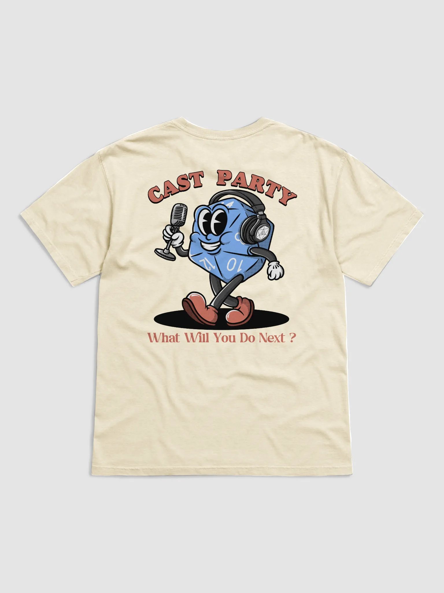 Retro Dice Mascot Tee product image (1)