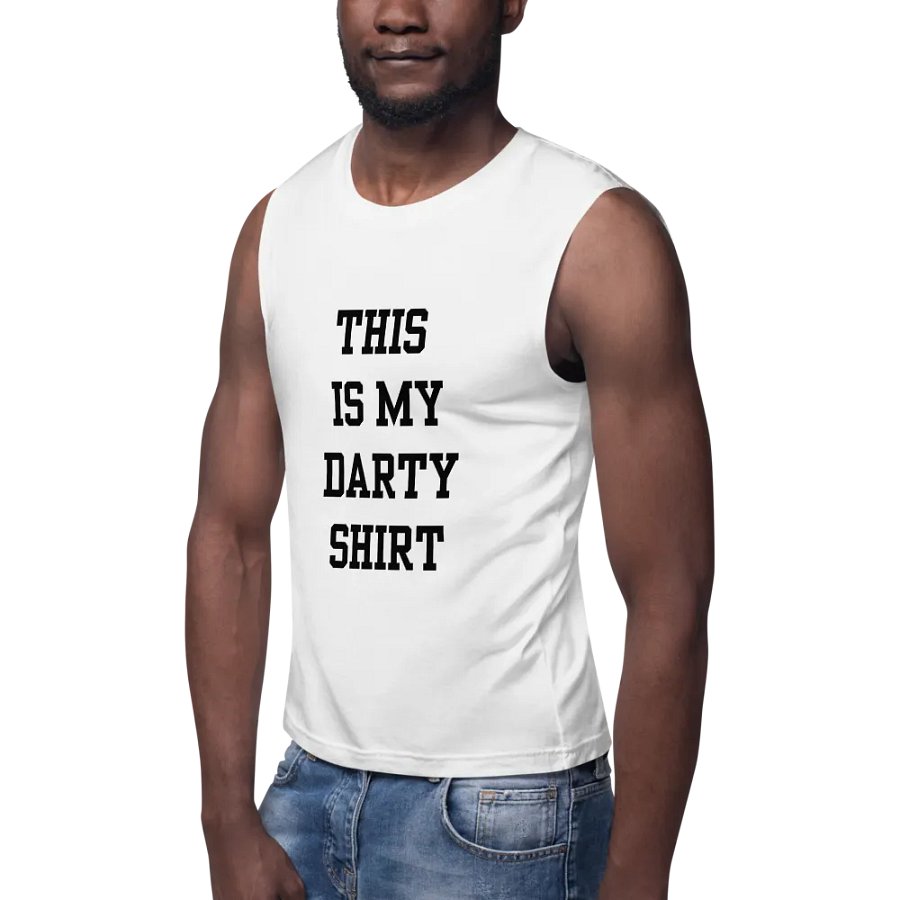 Darty Muscle Tank White product image (4)