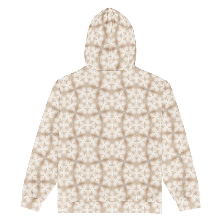 Symmetric Pattern Recycled Zip Hoodie product image (2)