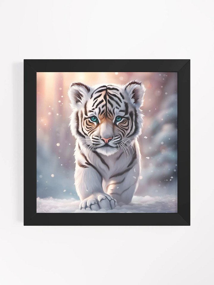 White Tiger Framed Poster product image (6)
