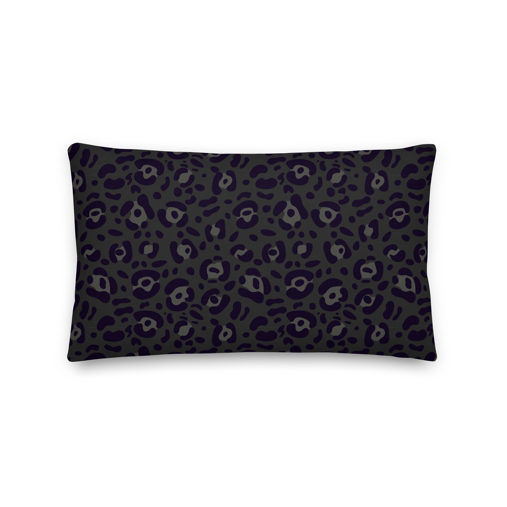 Home Decor Throw Pillow with Bold Black Leopard Print product image (2)
